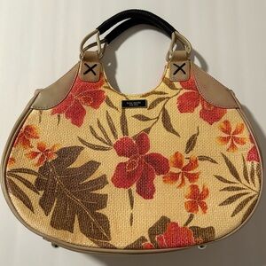 Kate spade Floral Beige and Red Women's Bag